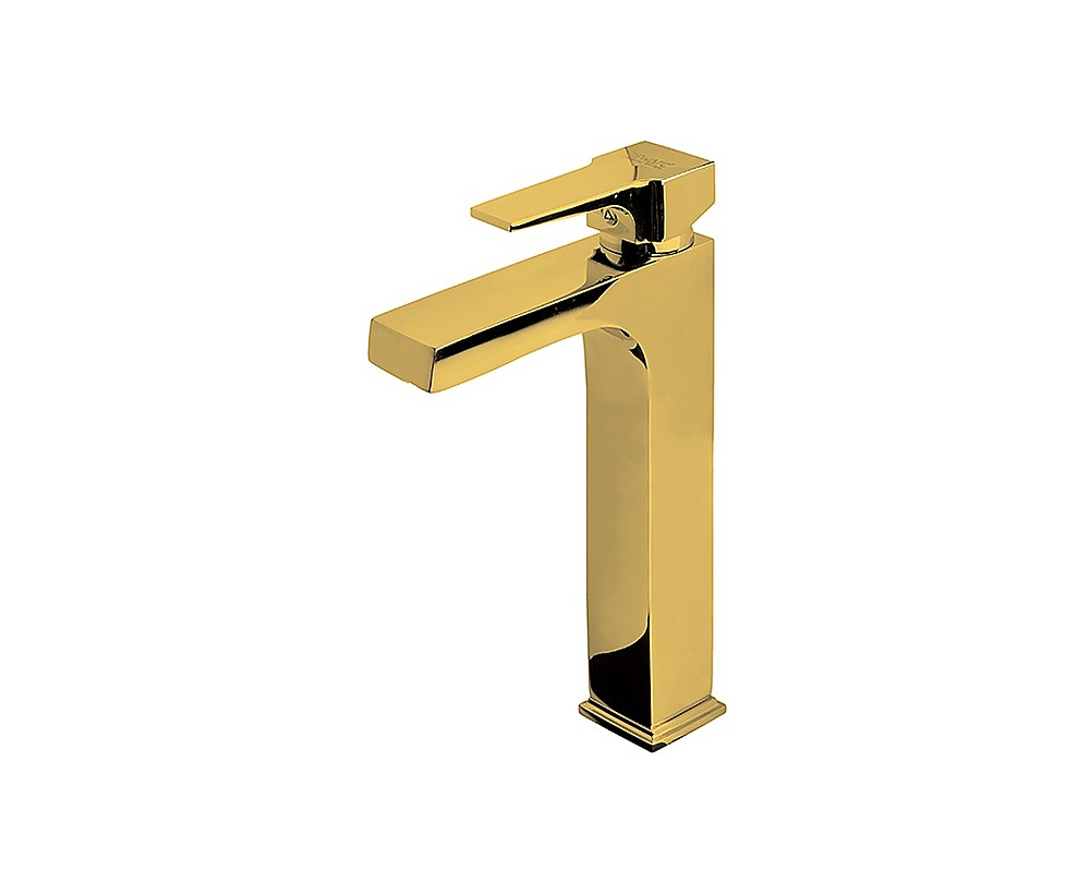 Aqua Çanak Tip Lavabo Bataryası Altın