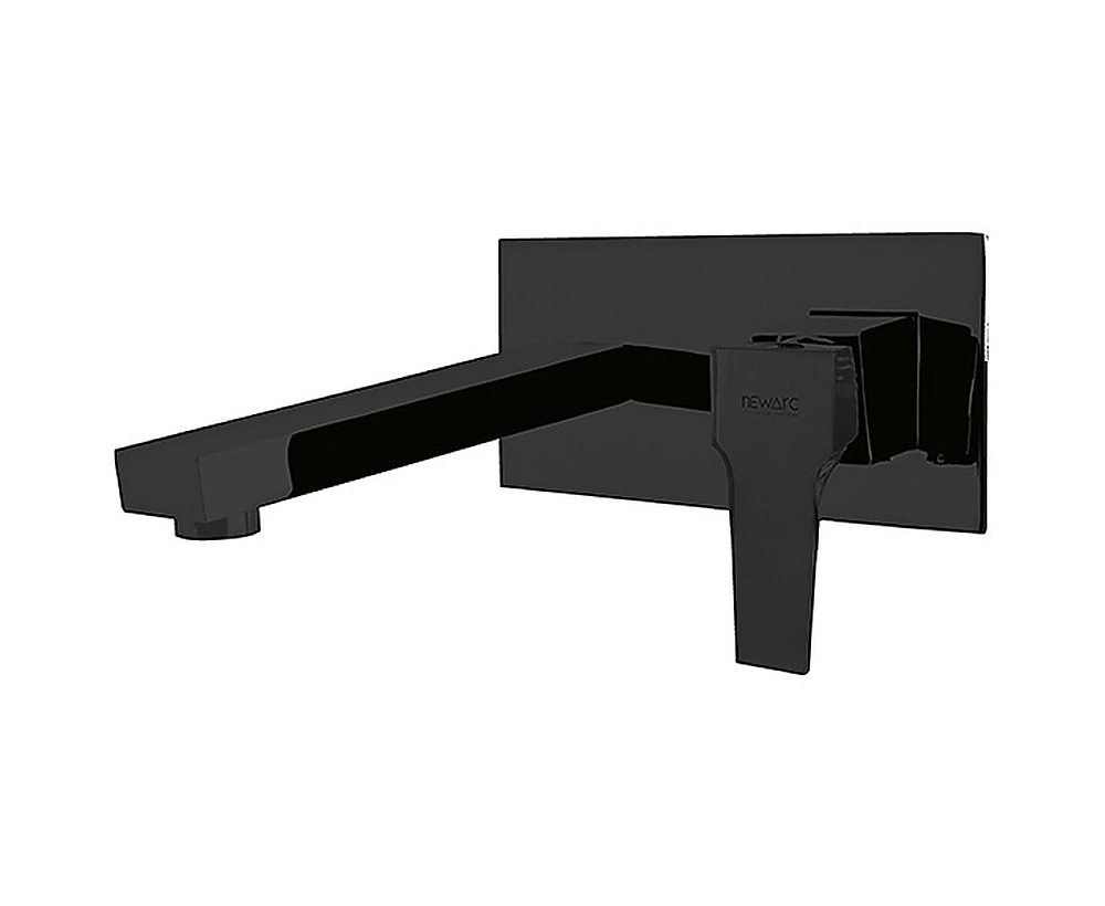 Aqua Ankastre Lavabo Bataryası Siyah