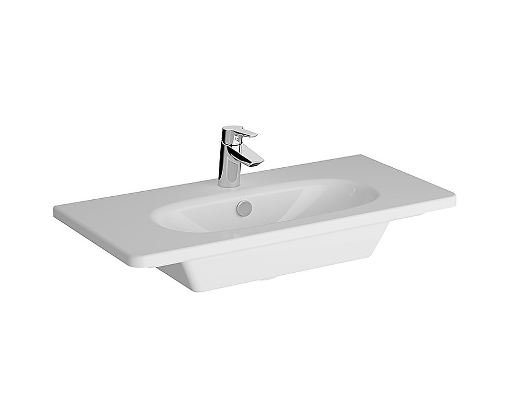 Zentrum lavabo, kompakt, 80x38 cm
