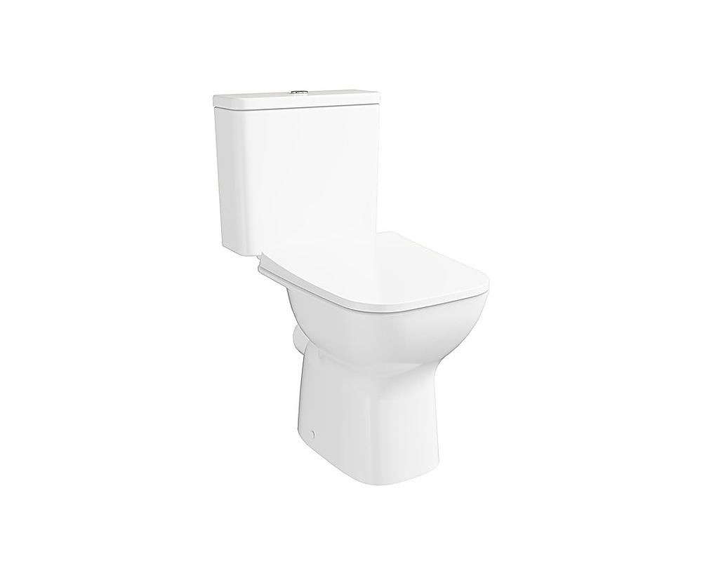 Universal çıkışlı Takım klozet, SmoothFlush, arkası açık, 63 cm