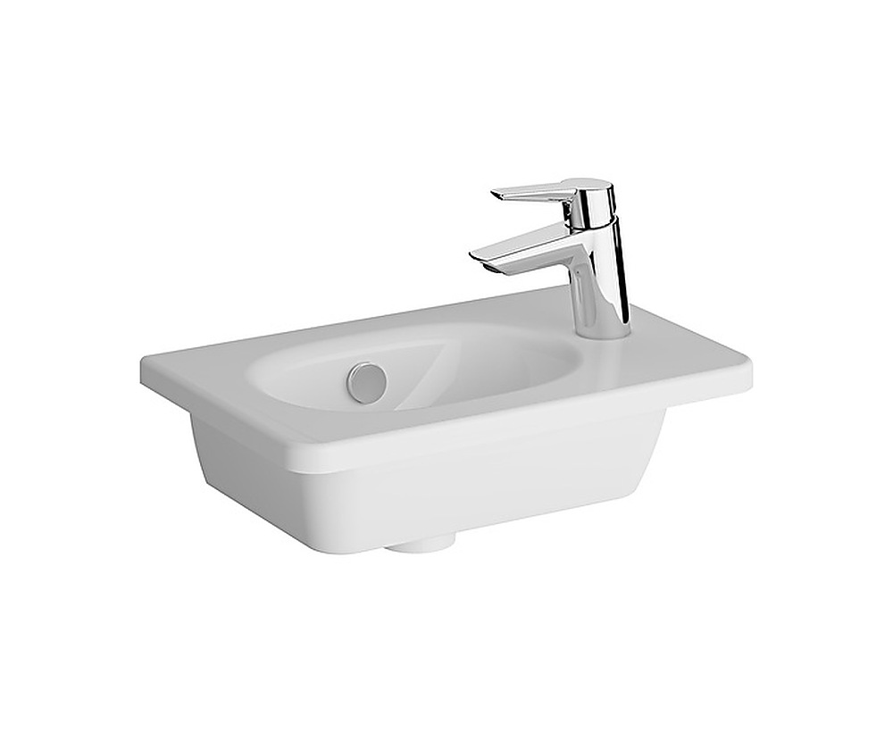 Zentrum lavabo, kompakt, 45x28 cm