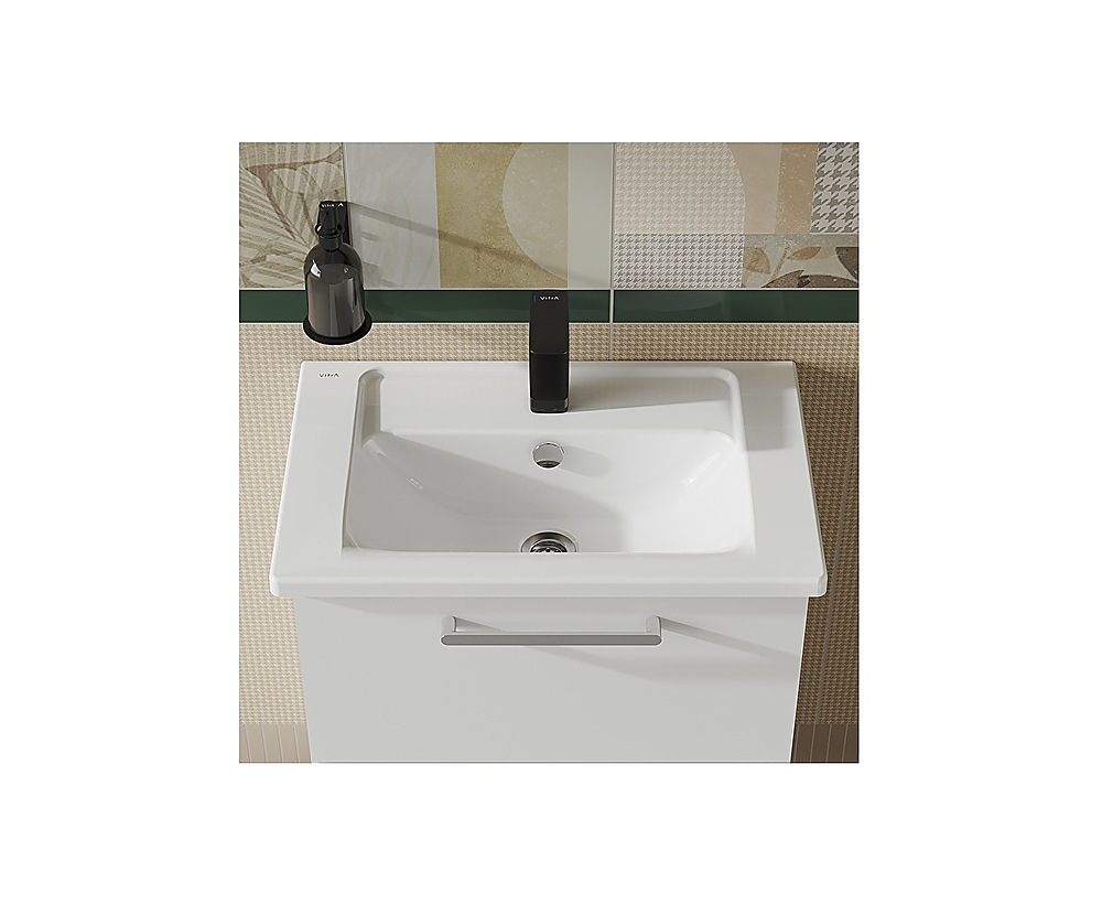 Integra lavabo, kompakt, 60x39 cm