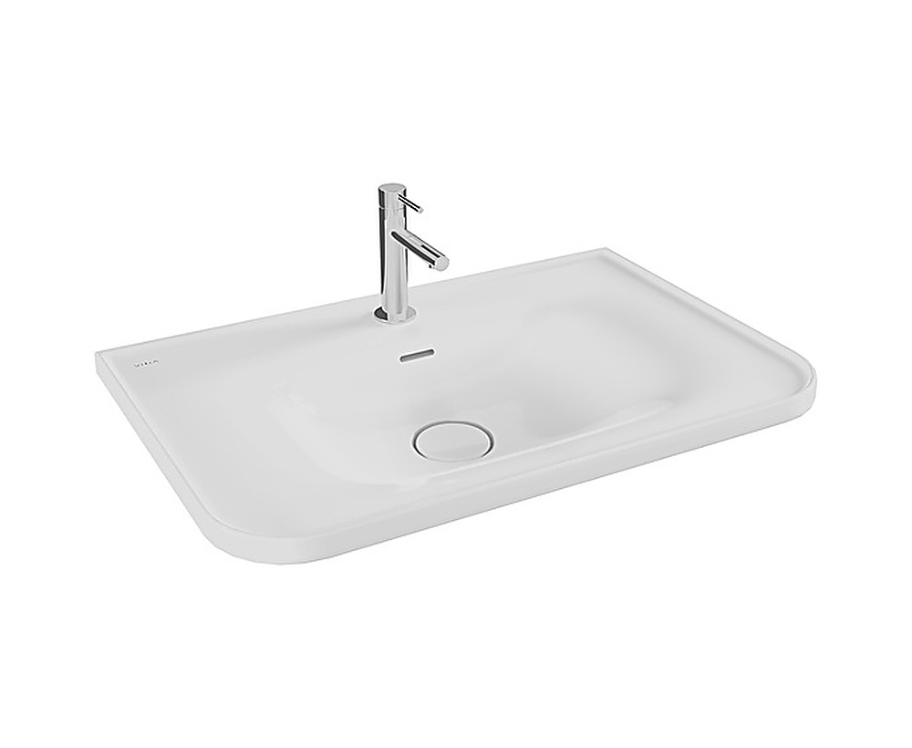 lavabo, yuvarlak, 80x53 cm