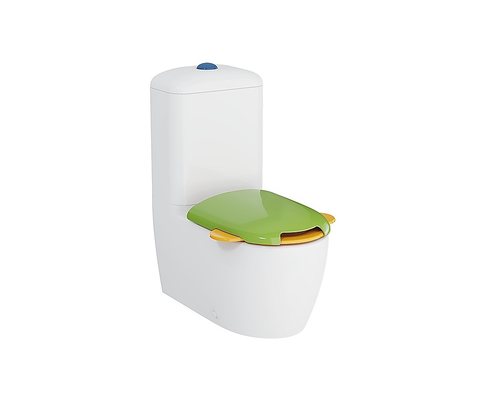 Alttan su girişli Takım klozet, SmoothFlush duvara tam dayalı, 58 cm