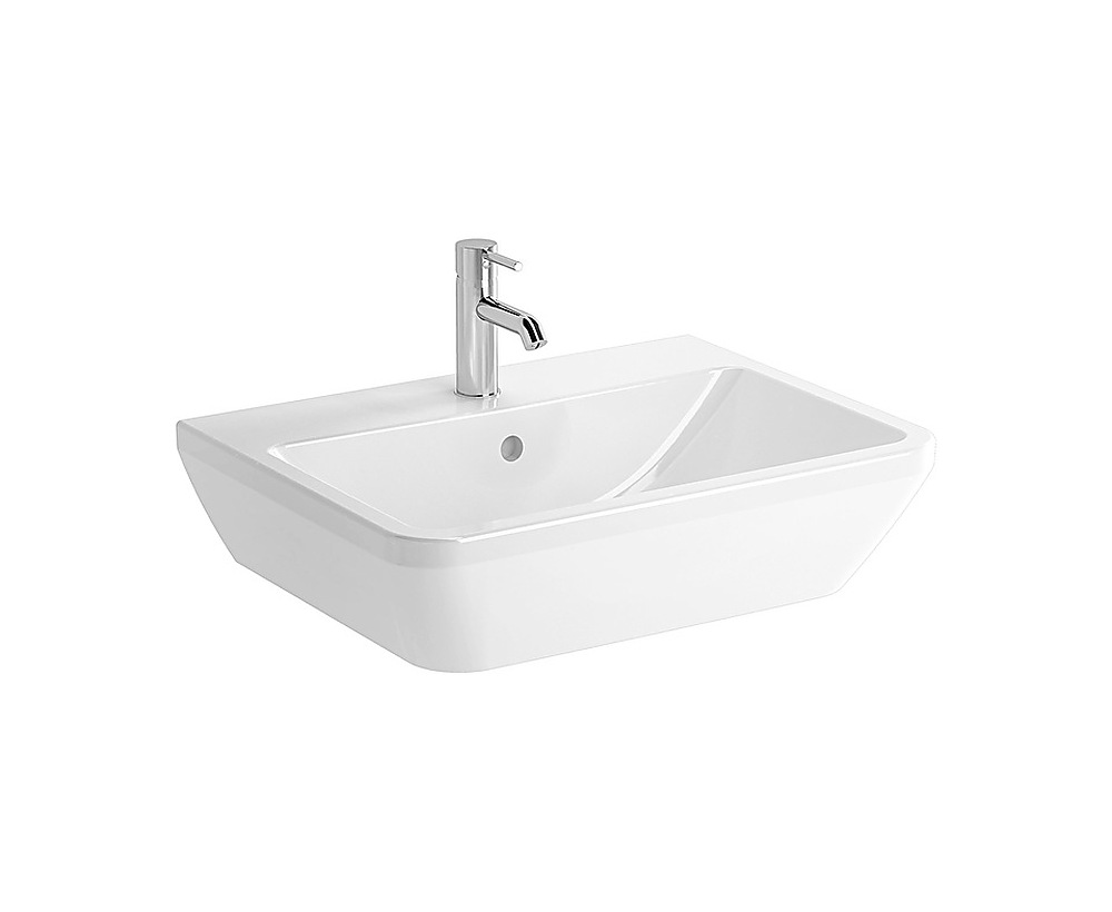 Lavabo, dikdörtgen, 65x49 cm