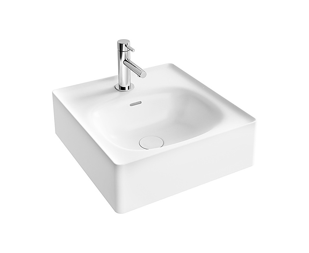 Equal Lavabo, dikdörtgen, kompakt, 43x45 cm